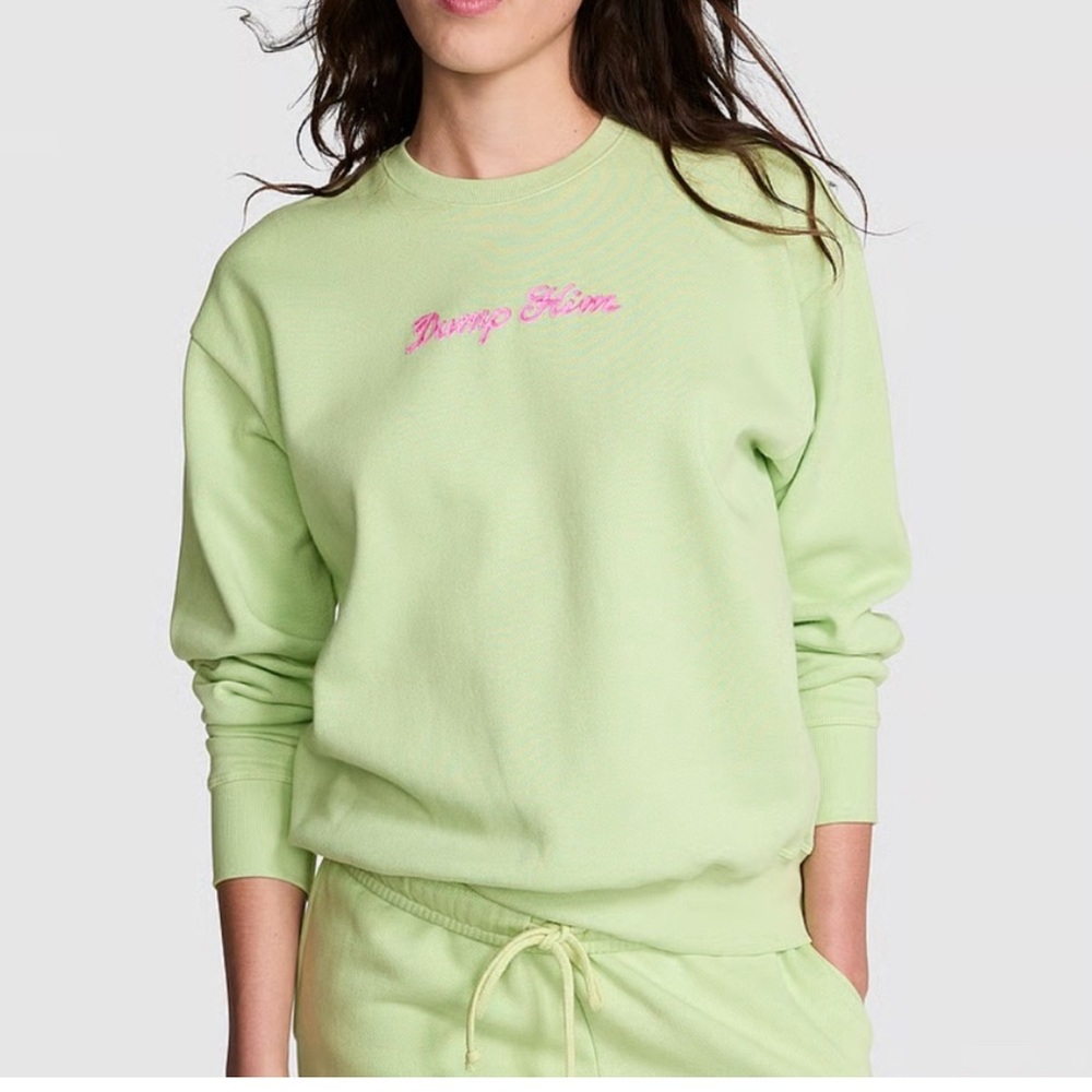 PINK Victoria's Secret Mint and Pink Sweatshirt